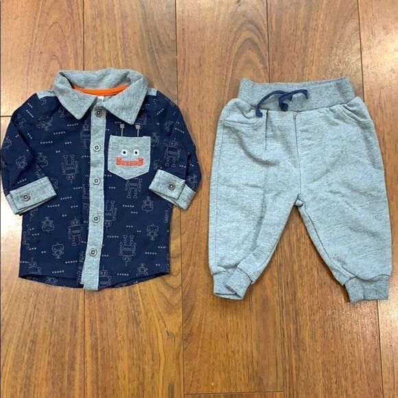 Petit Lem Robot Outfit 3 Months. Great Condition. - Picture 1 of 4